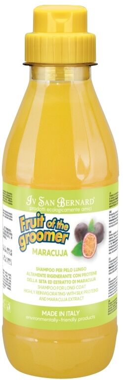 IV SAN BERNARD ISB Fruit of the Groomer Maracuja Шампунь для длинной шерсти с протеинами 500 мл