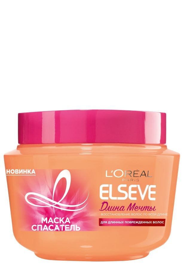 LOREAL Маска Длина Мечты для поврежденных волос с кератином 300 мл
