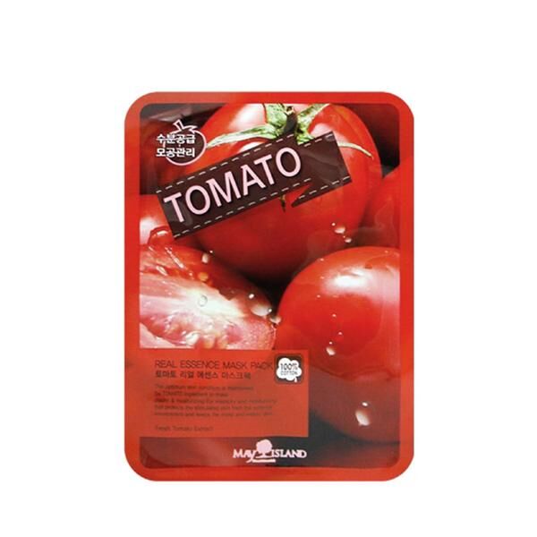 MAY ISLAND [MAYISLAND] Маска тканевая для лица с экстрактом томата Real Essense Tomato Mask Pack, 25 мл.