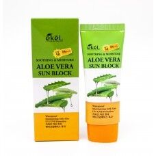 Ekel Soothing &amp; Moisture Aloe Vera Sun Block SPF 50/PA+++ 70ml - Смягчающий солнцезащитный крем для лица и тела c алоэ вера 70мл