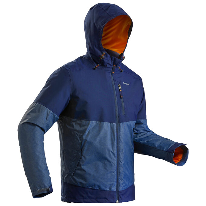 Куртка для зимних походов водонепроницаемая SH100 Х– WARM мужская QUECHUA