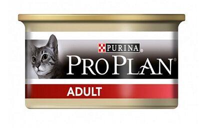 Pro Plan Adult влажный корм для кошек Курица 85гр консервы