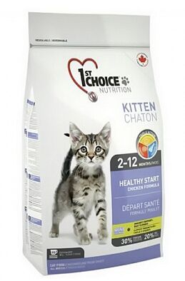 1`st Choice 1&#039;st Choice Kitten Healthy Start сухой корм для котят Цыпленок 350гр АКЦИЯ!