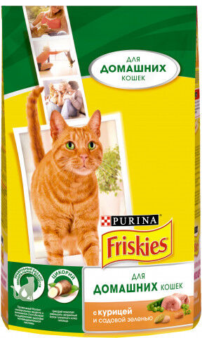 Friskies Indoor сухой корм для домашних кошек 1,5кг АКЦИЯ!