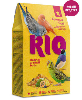RIO Гурмэ корм для волнистых попугаев и других мелких птиц 250гр