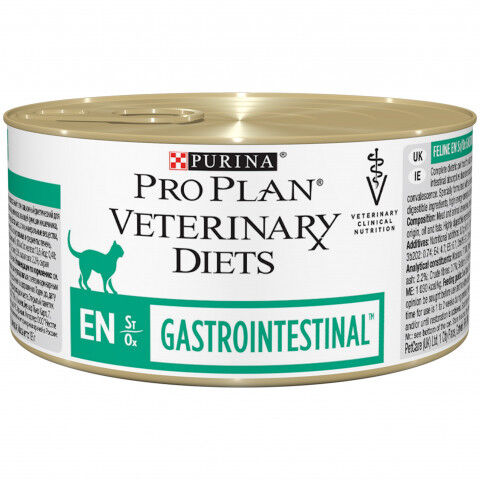 Purina Pro Plan Gastro Enteric EN диета влажный корм для кошек при Патологии ЖКТ 195гр консервы