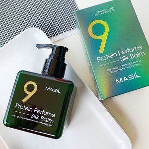 Masil 9 protein perfume silk balm 180ml Протеиновый парфюмированный бальзам 180 мл