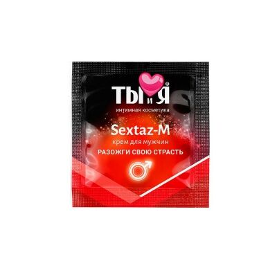 Bioritmlab КРЕМ &quot;Sextaz-M&quot; для мужчин одноразовая упаковка 1,5г