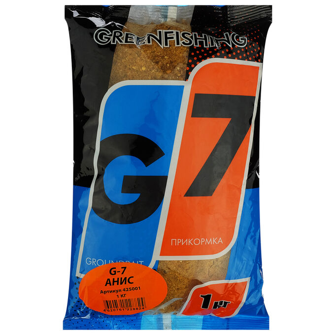 Прикормка Greenfishing «G-7 Анисовый микс» 1 кг