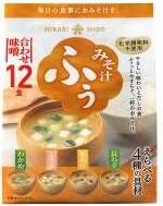 Мисо-суп HIKARI MISO Ассорти 4 вкуса, 12 порций, 177 гр