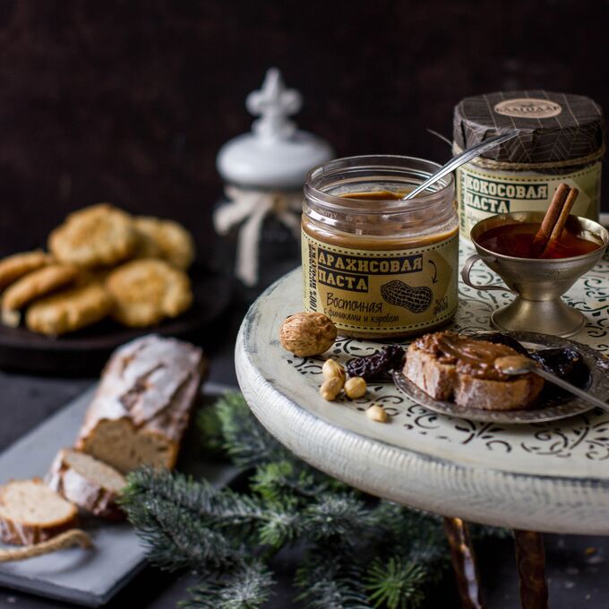 Арахисовая паста с финиками
