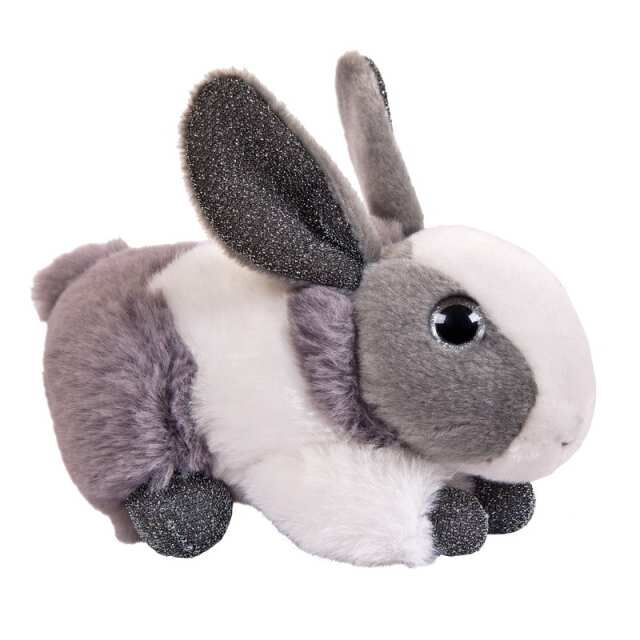 Мягкая игрушка ABtoys Домашние любимцы Кролик серый, 15 см игрушка мягкая1121