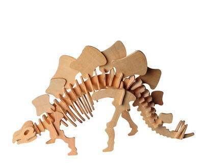 Сборная деревянная модель Чудо-Дерево Динозавры Стегозавр малый (2 пластины)9