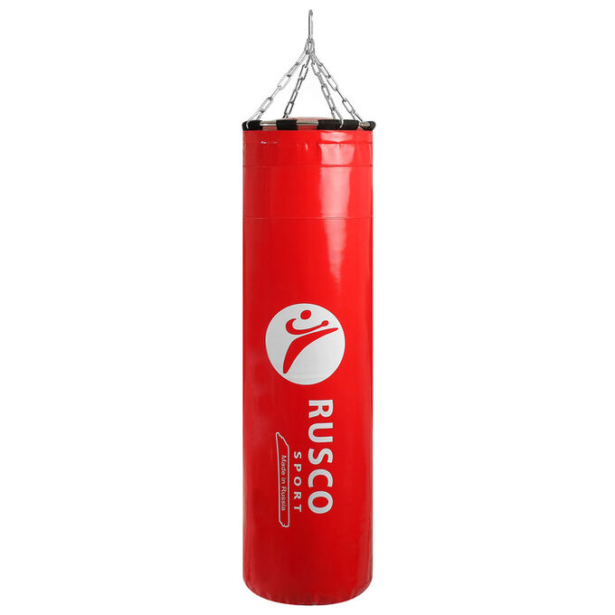 RuscoSport Мешок боксёрский BOXER, вес 35 кг, 120 см, d35, цвет красный