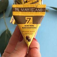 MAY ISLAND Сахарный скраб для лица  7 Days Secret Royal Black Sugar Scrub