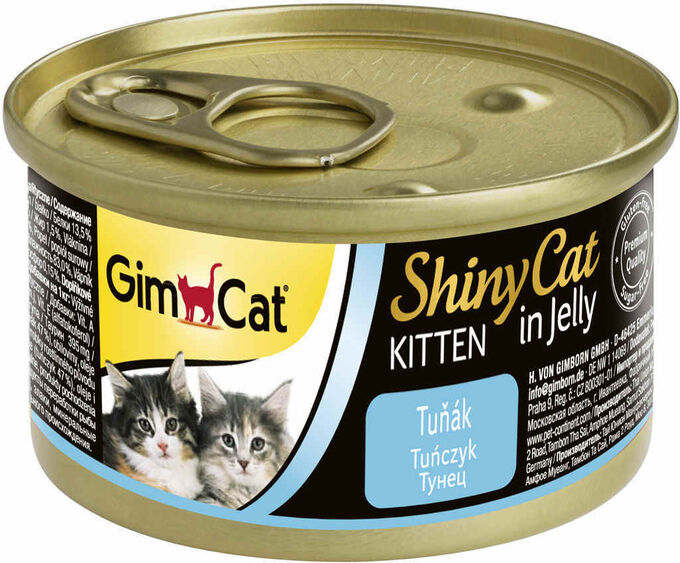 GIMBORN GimCat ShinyCat консервы для котят из тунца 70 г