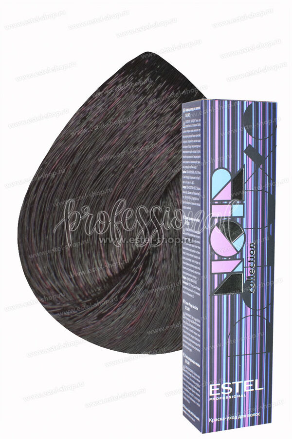 ESTEL PROFESSIONAL Крем-краска 4/76 Шатен коричнево-фиолетовый
