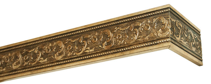 Карниз Унисон Цвет: Античное Золото (160 см). Производитель: Уют