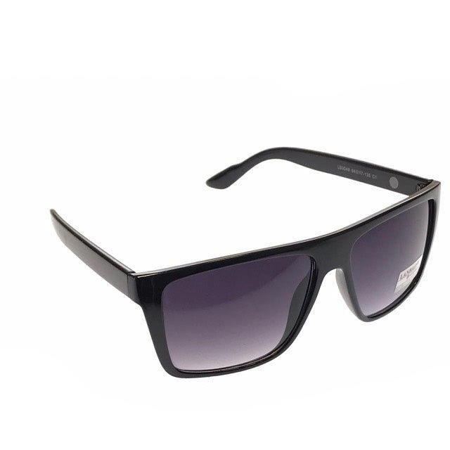 Стильные мужские очки Luvar в чёрной оправе с затемнёнными линзами.