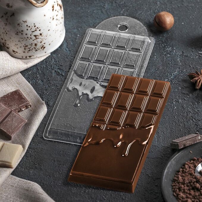 Форма для шоколада «Шоколад горячий», 7?15?1 см 4309150