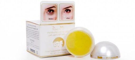 Интенсивный гель для кожи вокруг глаз от темных кругов Pannamas Gel with Coenzym Q10 Vitamin E, B5