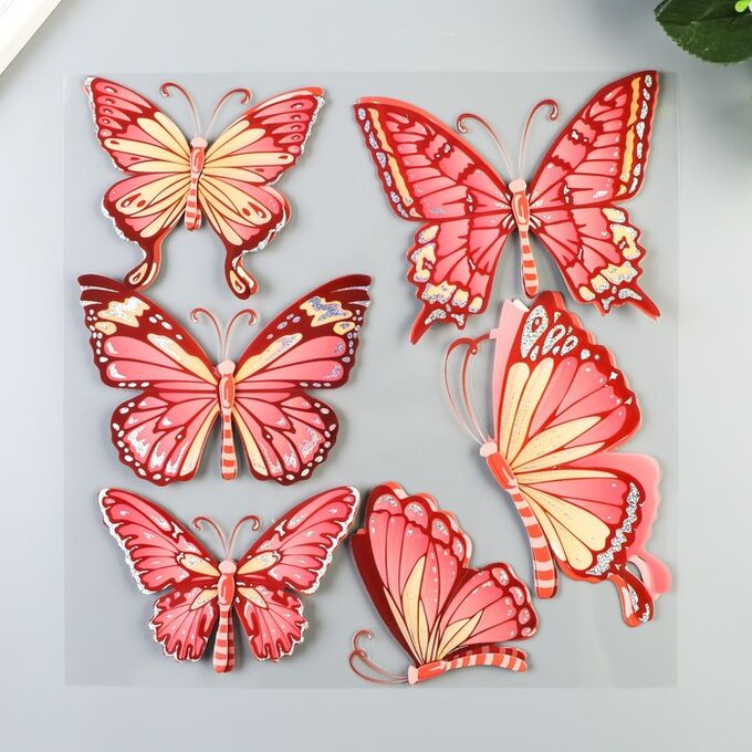 3D Наклейки Room Decor &quot;Золотые бабочки&quot; 30х30 см 4895201