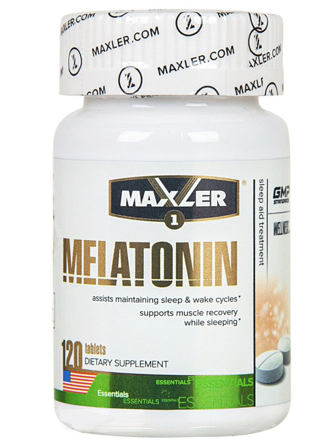 Maxler Melatonin 3 мг 120 таб.