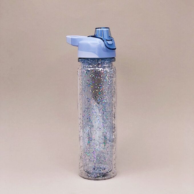 Спортивная бутылка &quot;Sequins&quot;, blue (520ml)