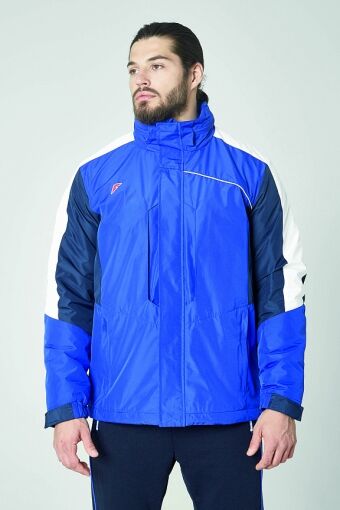 M09110P-AN192 Куртка на флисовой подкладке мужская (голубой/синий), M, шт