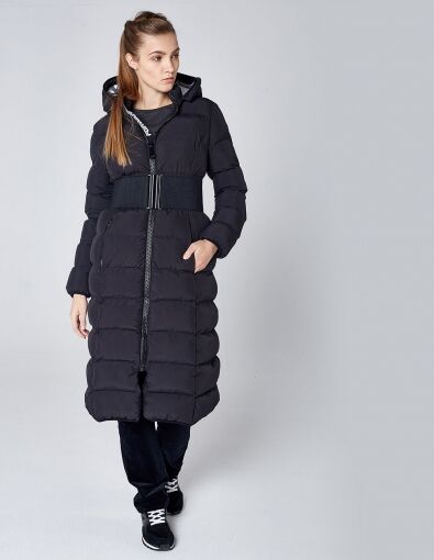 W08203FS-BB182 Пальто утепленное женское (черный), S, шт