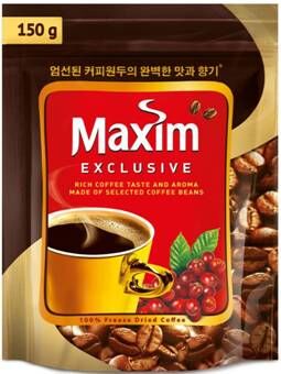 Кофе MAXIM Exclusive красно-корич пачка, 50г