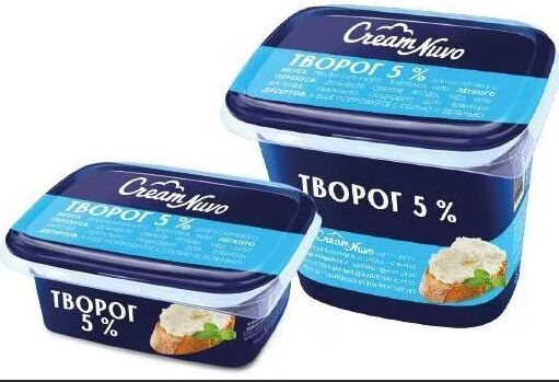 Творог Cream Nuvo 5% жирн. контейнер 200гр