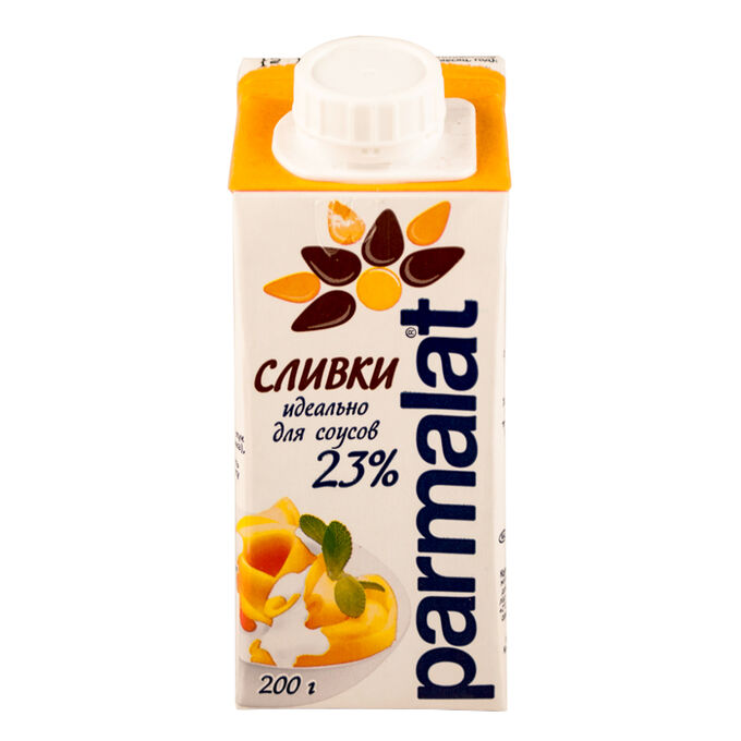 Parmalat Сливки Пармалат 23 % для соуса 0,2л