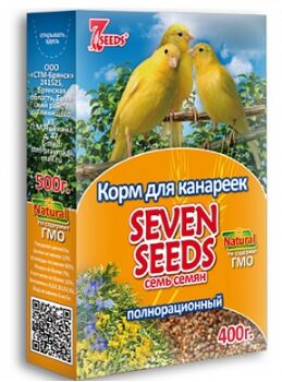 Seven Seeds корм для канареек 400гр