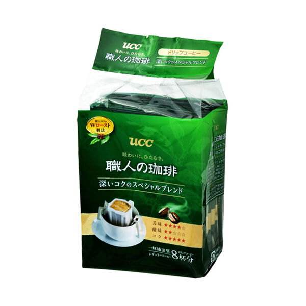 Натуральный молотый кофе молотый  KILIMANJARO BLEND UCC (дрип-пакеты), Япония