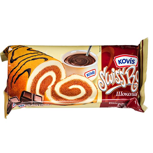 Рулет Swiss Roll шоколад