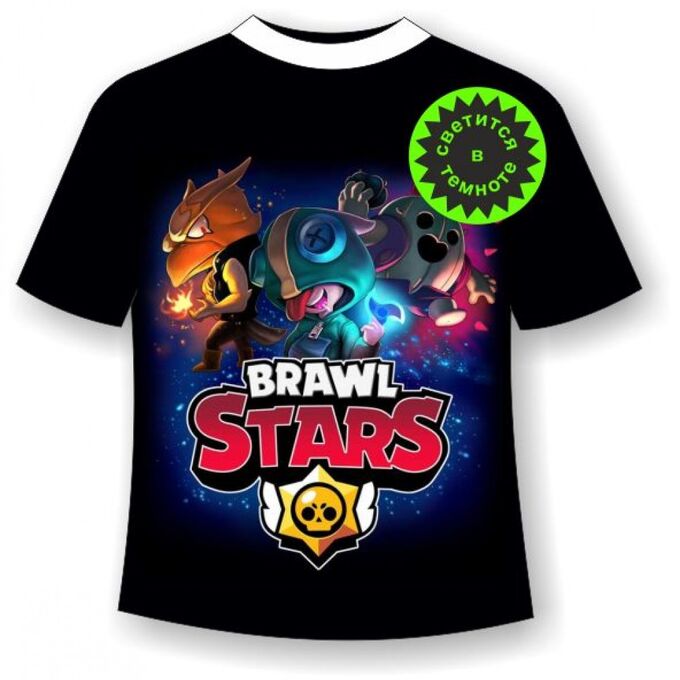 Мир Маек Детская футболка Brawl Stars Герои 1105
