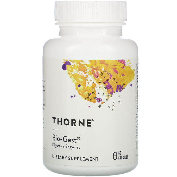 Thorne Research, Bio-Gest, 60 капсул