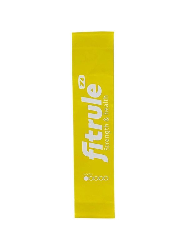 Фитнес-резинка для ног FitRule (Желтый 3кг)