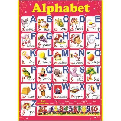 Плакат Alphabet, 490х690, 18523 970801