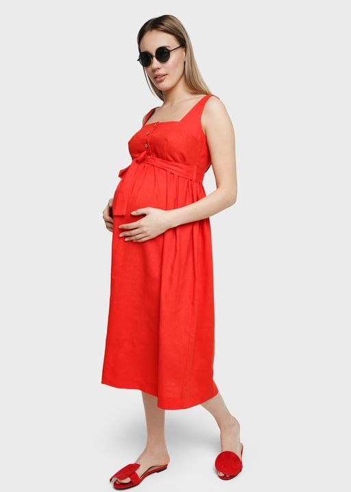 Сарафан &quot;Даника&quot; для беременных; красный