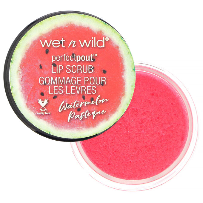 Wet n Wild, Perfect Pout, скраб для губ, «Арбуз», 10 г (0,35 унции)