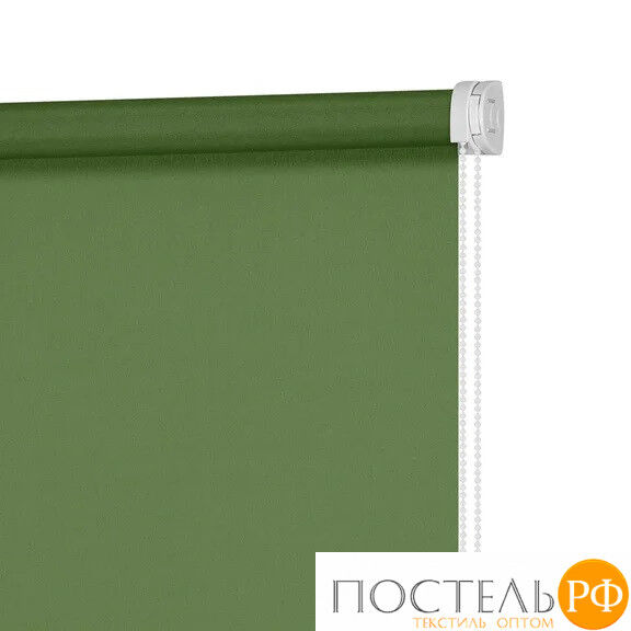 Штора рулонная Плайн Травяной зеленый 160x175