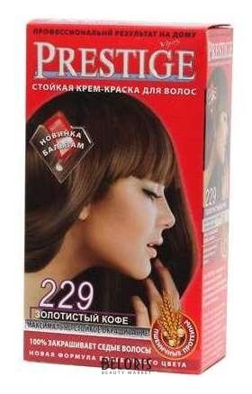 PRESTIGE Краска для волос №229 Золотистый кофе
