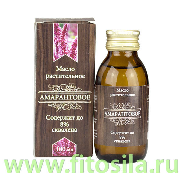 Амарантовое масло, 100 мл, т. м. &quot;ORGANIC&quot;