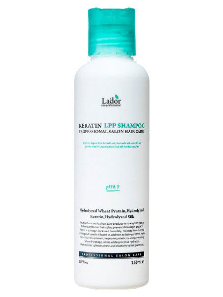 Lador Безщелочной шампунь с кератином Keratin LPP Shampoo150мл