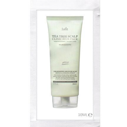 Lador Teatree Scalp Hair Pack Pouch Очищающая маска для кожи головы с экстрактом чайного дерева 10 гр