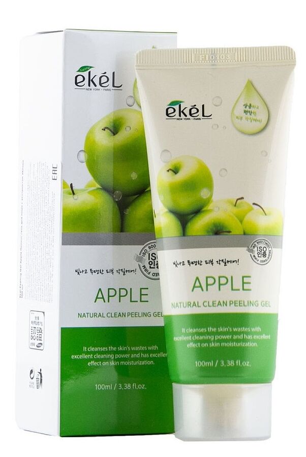 Ekel cosmetics EKEL Natural Clean Peeling Gel(apple) Пилинг с экстрактом яблока 180ml