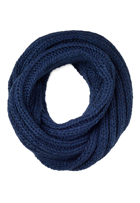 WRAP SCARF FOR WOMEN, DARK BLUE