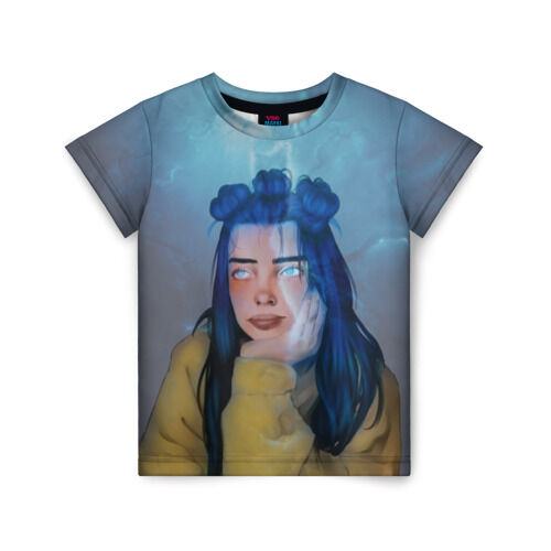 Футболка детская 3D Billie Eilish